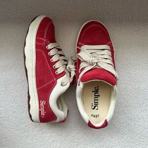 COPY - Simple OS - SUEDE in Cherry